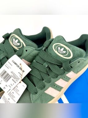 adidas Campus 00s Mineral Green Sandy Pink IG2121 Women’s 7.5 NEW
